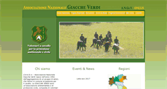 Desktop Screenshot of giaccheverdi.it